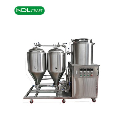 50L 60L 100L small beer brewery equipment mini craft pub brewing machine